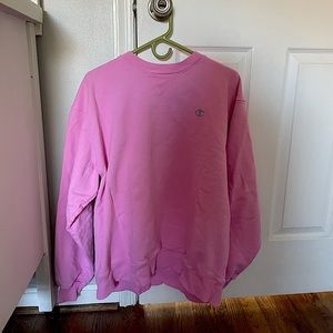 PINK CHAMPION CREWNECK